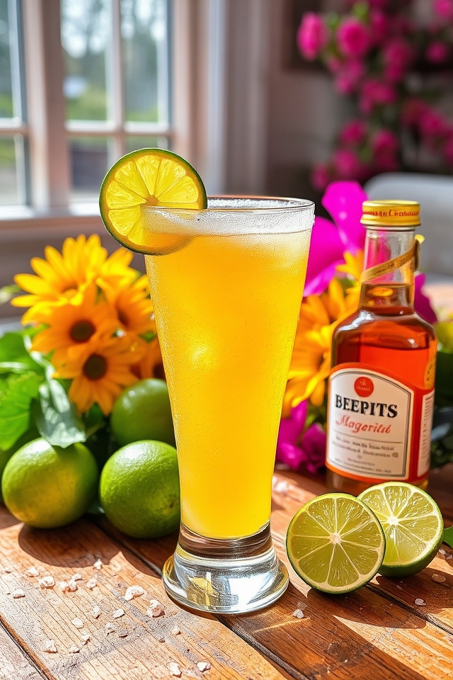 beer margarita summer sip