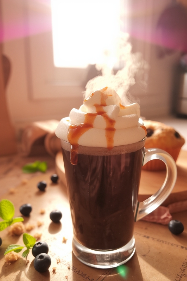 blueberry muffin coffee delight