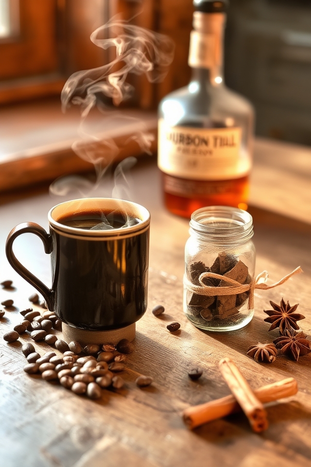bourbon infused coffee experience