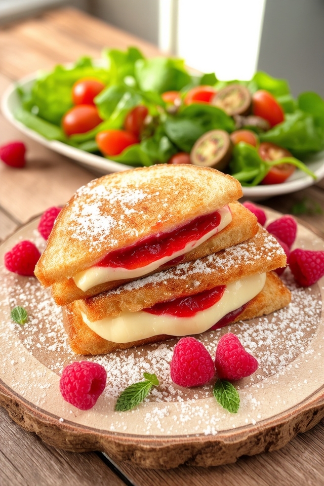 brie and raspberry delight