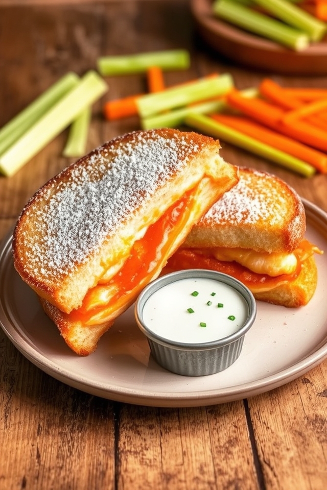 buffalo chicken sandwich fusion