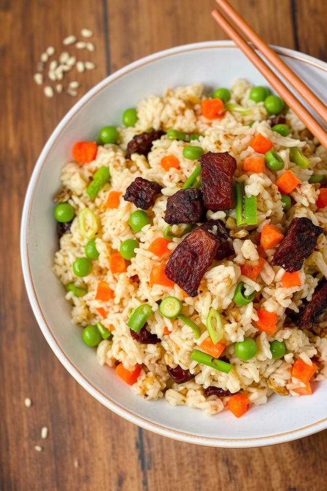 burnt ends elevate fried rice