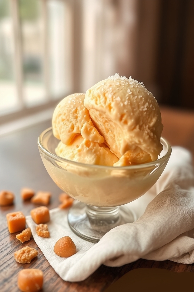 butterscotch ice cream delight