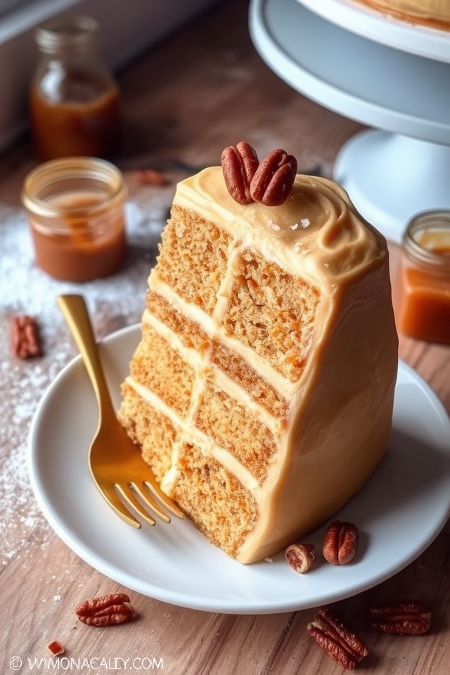 butterscotch layered cake delight