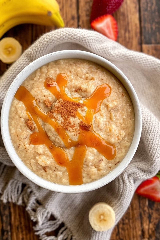 butterscotch oatmeal breakfast delight