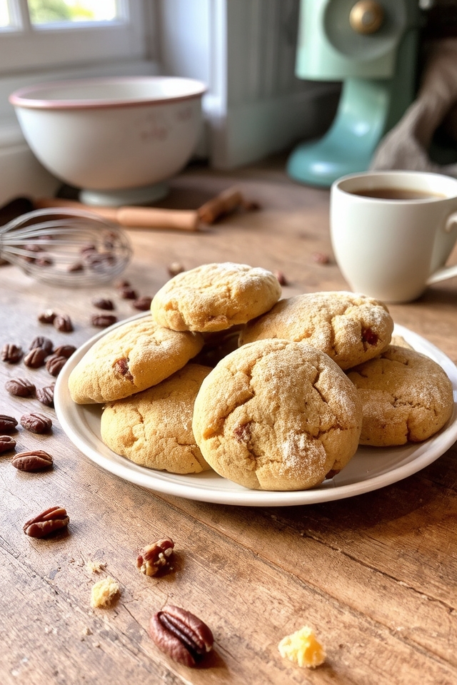 buttery pecan cookies delight