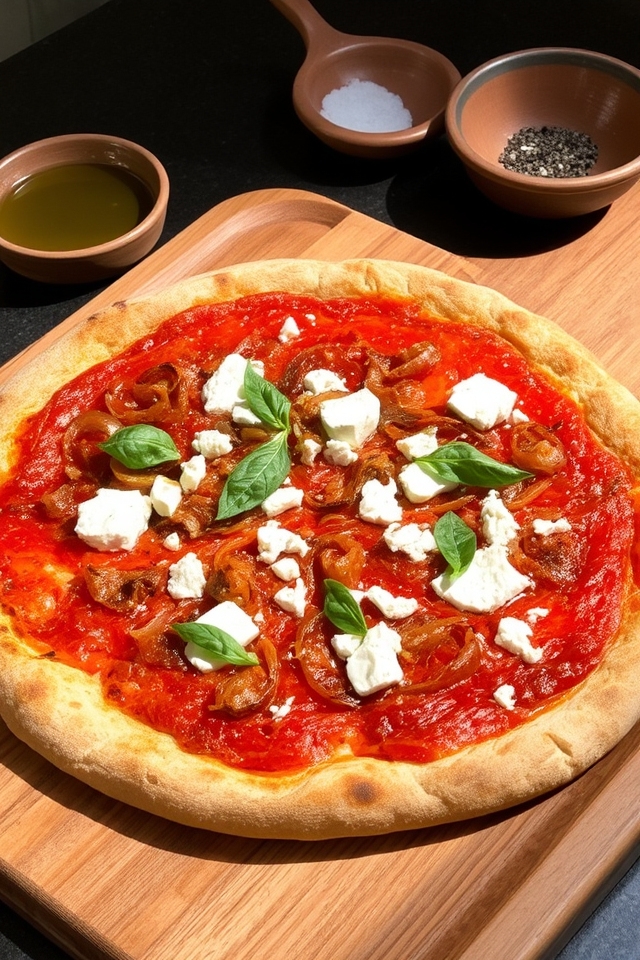caramelized onion cheese delight