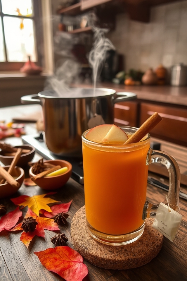 chai spiced aromatic apple cider