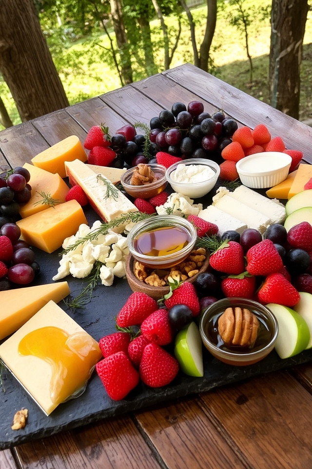 cheese and fruit delight