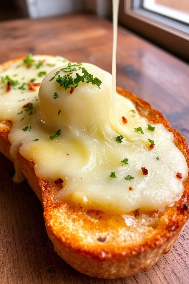 cheesy garlic butter toast