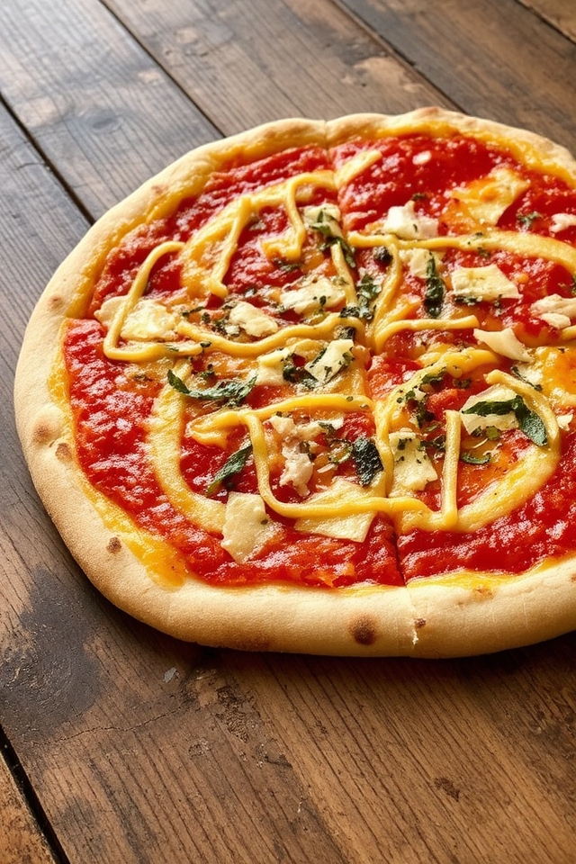 cheesy indulgence pizza delight
