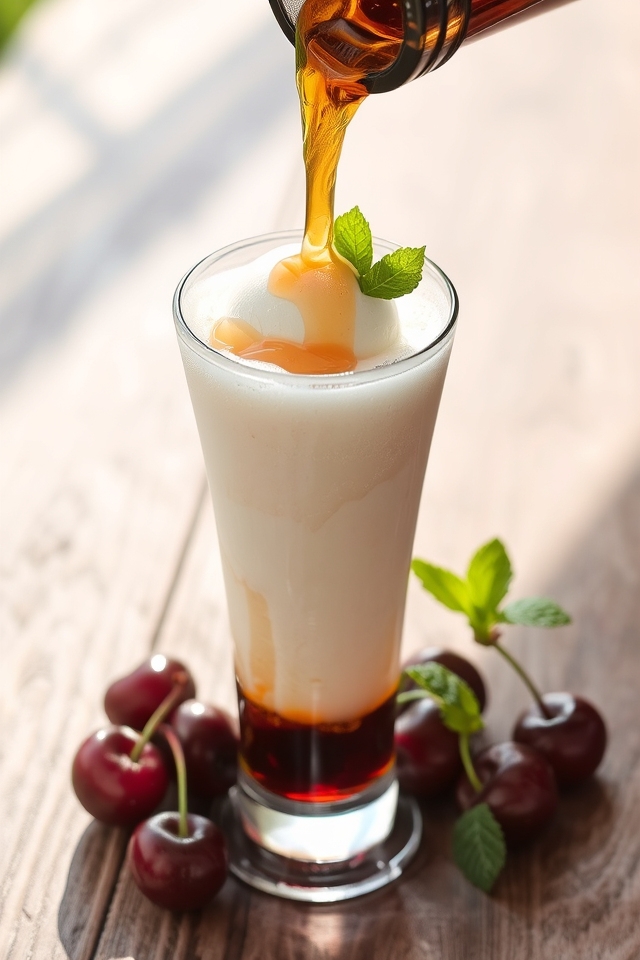 cherry beer ice cream float