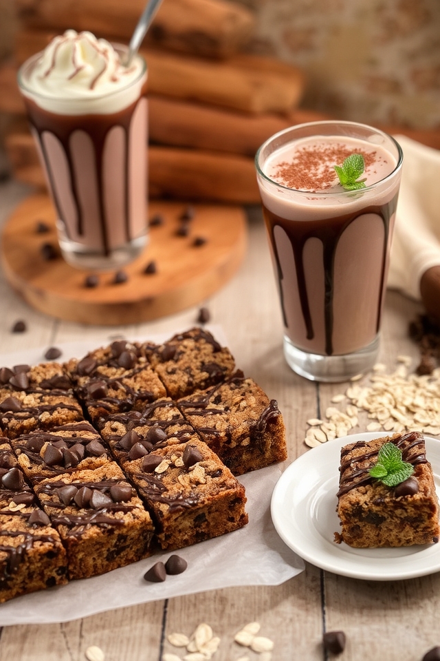 chewy chocolate granola bars
