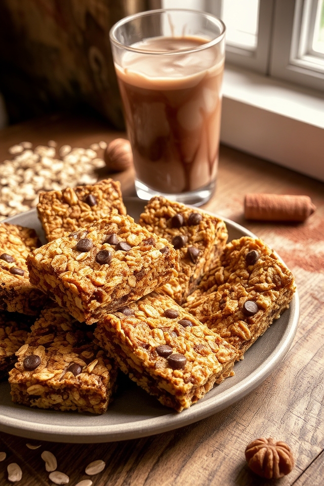 chewy chocolate milk bars