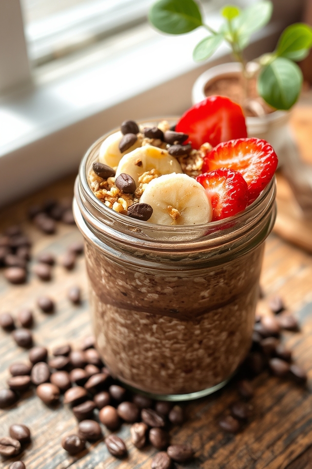 chocolate oats for breakfast