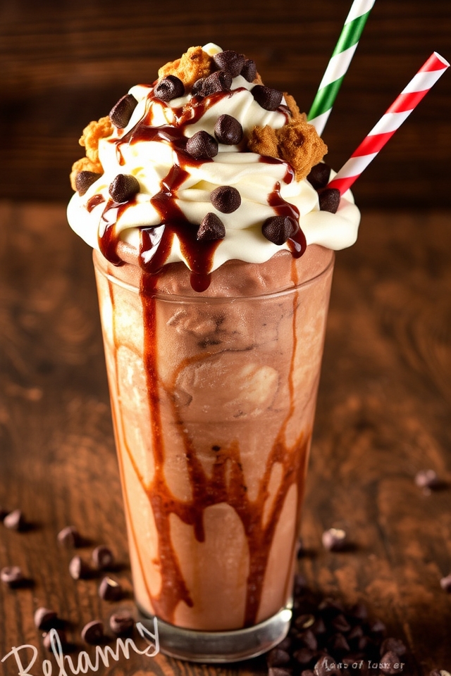 chocolatey cookie dough bliss