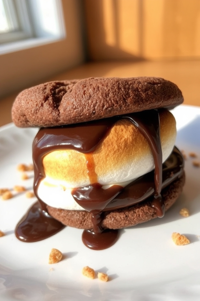 chocolatey gooey dessert treat