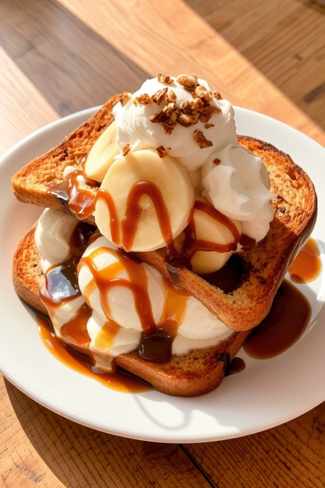 cinnamon raisin bread dessert