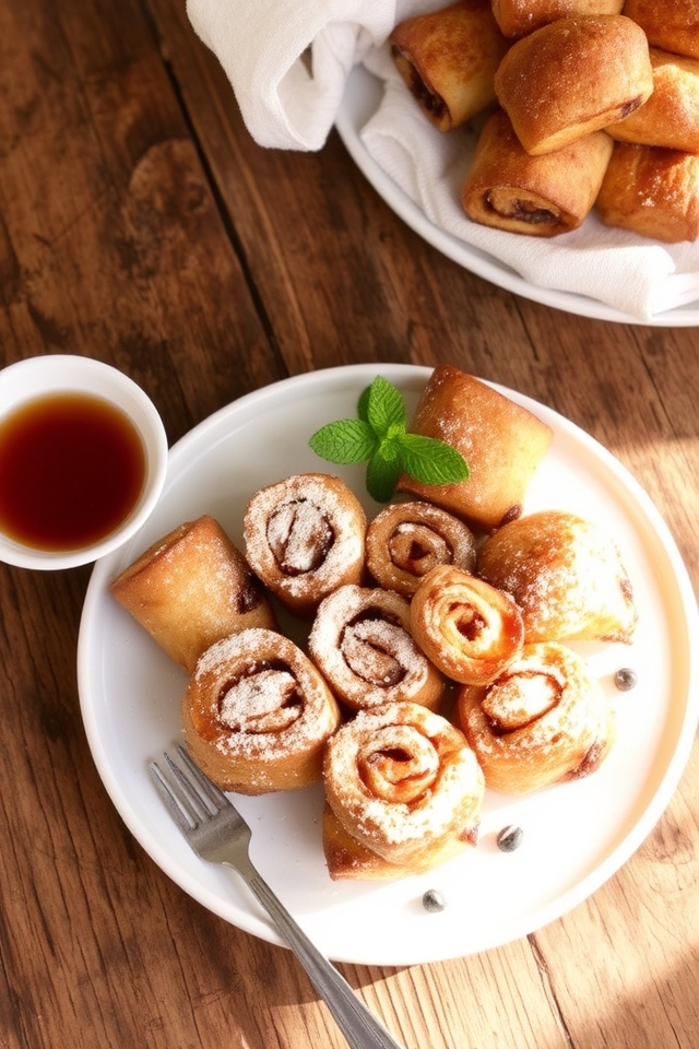 cinnamon raisin roll ups delight