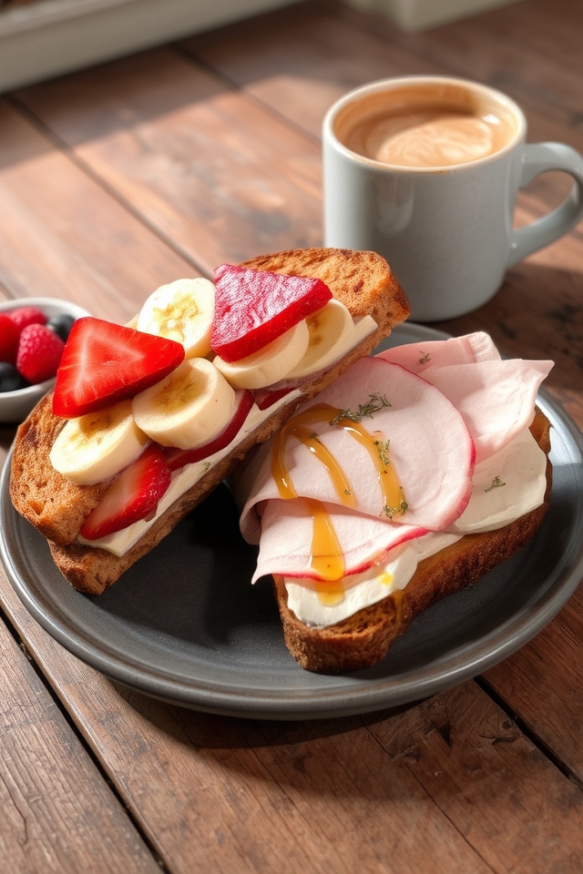 cinnamon raisin sandwiches delight