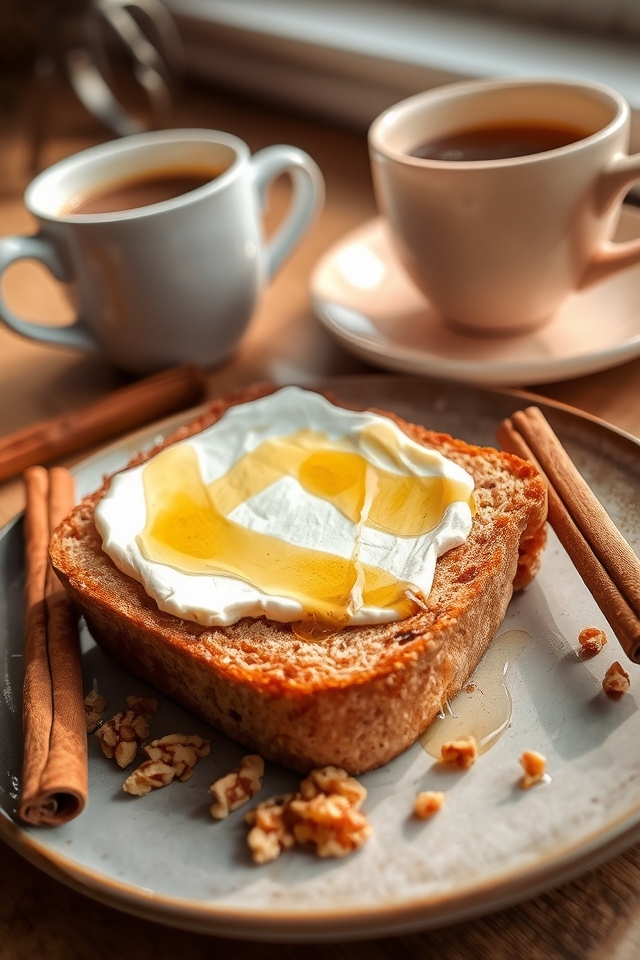 cinnamon raisin toast indulgence