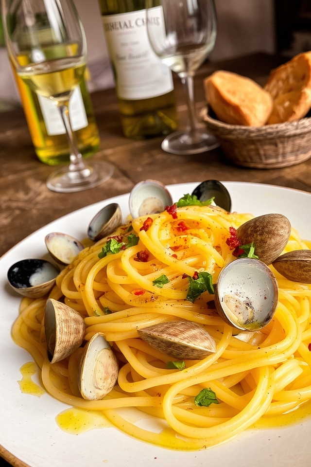 classic italian clam pasta