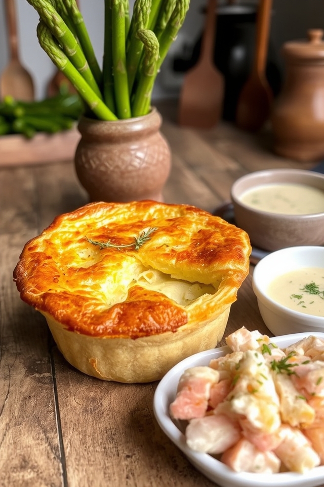 coastal crab pot pie