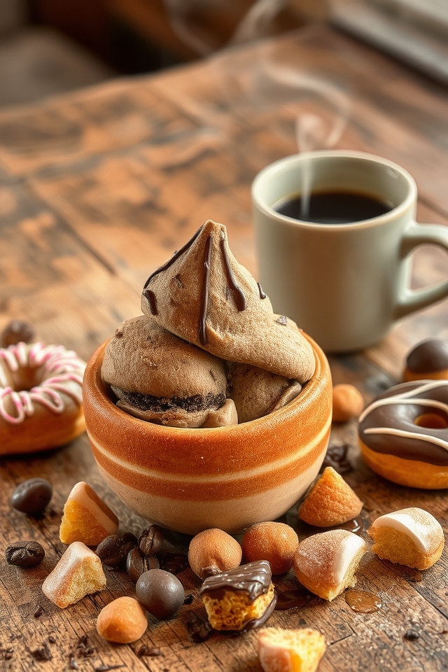 coffee donut flavor fusion