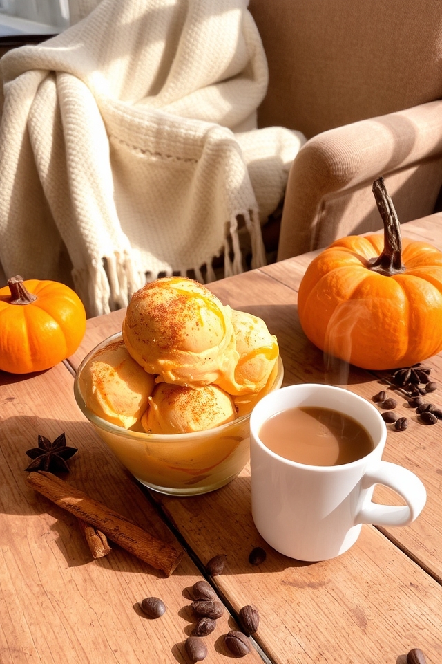 cozy autumn coffee indulgence