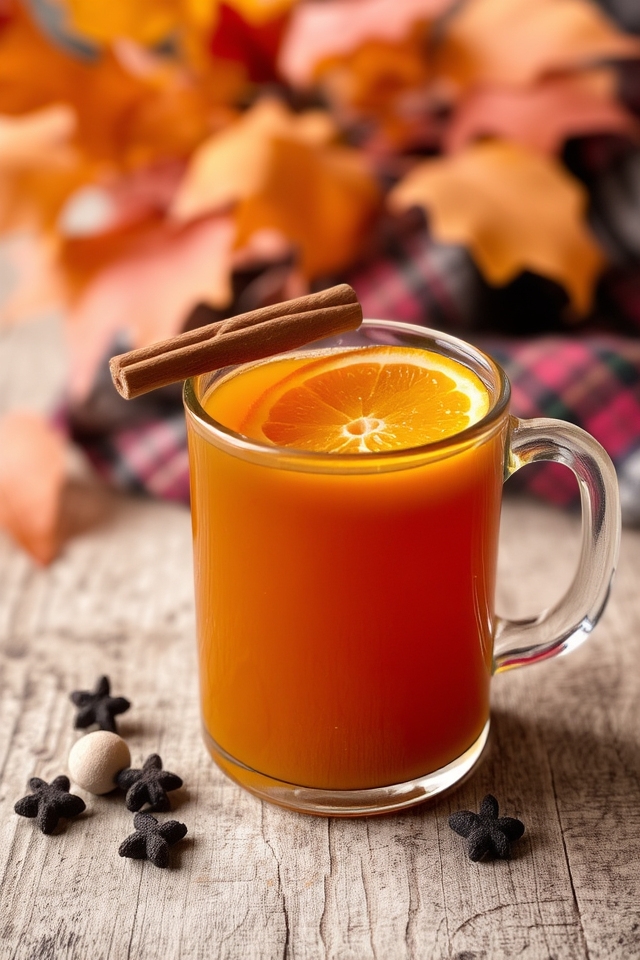 cozy spiced apple cider