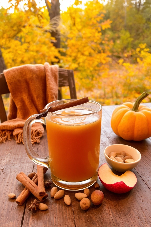 cozy spiced vanilla cider