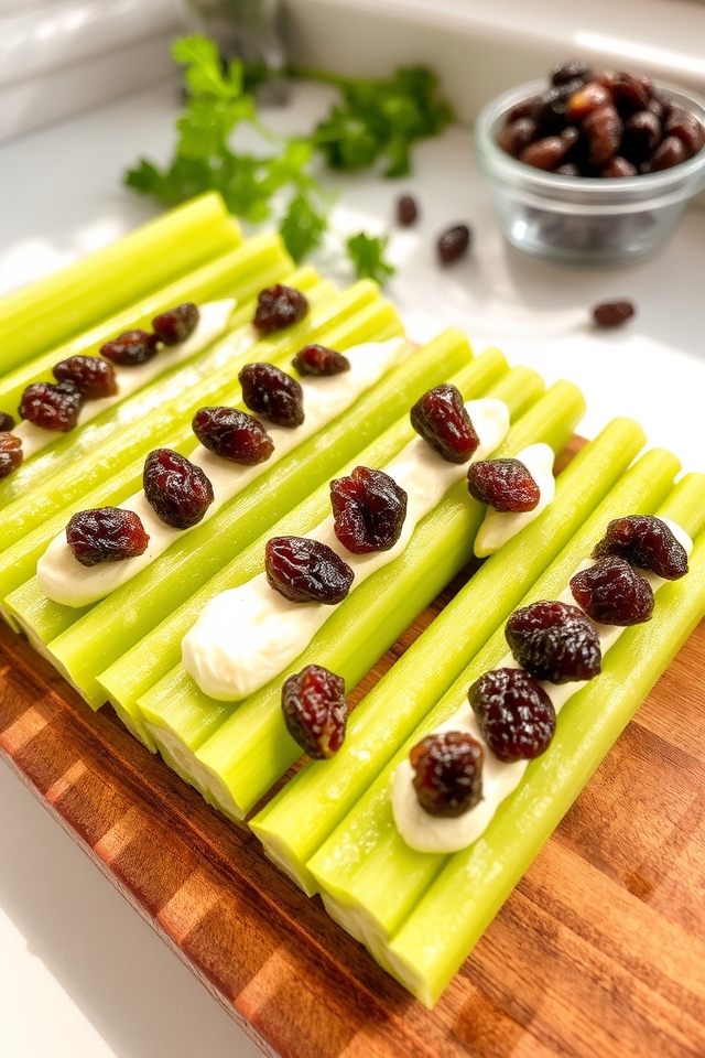 creamy celery snack delight