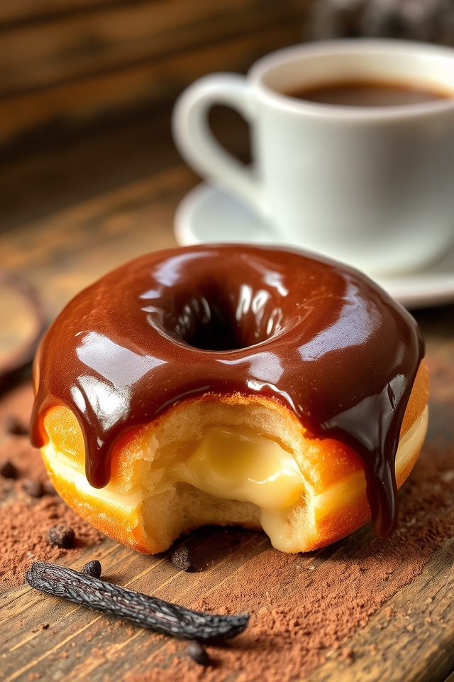 creamy custard chocolate delight