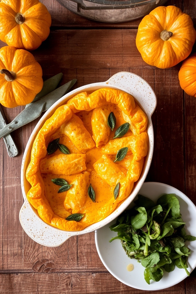 creamy pumpkin sage delight