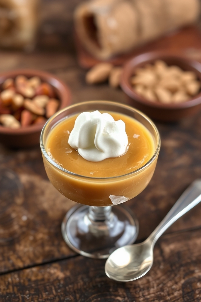 creamy rich butterscotch pudding