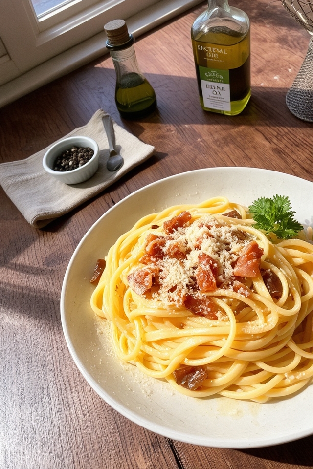 creamy rich comforting pasta