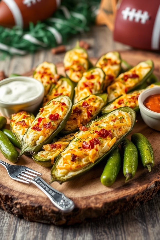 creamy stuffed spicy peppers