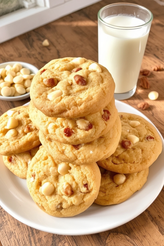 creamy sweet nutty cookies