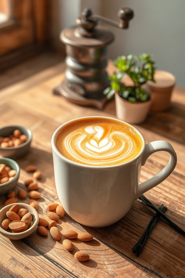 creamy vanilla almond blend
