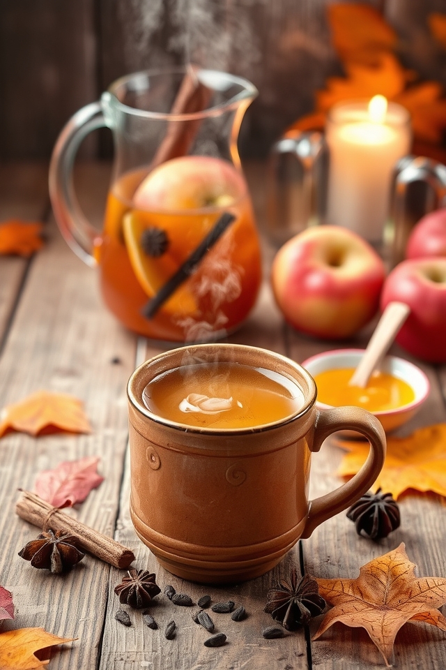 creamy vanilla honey cider