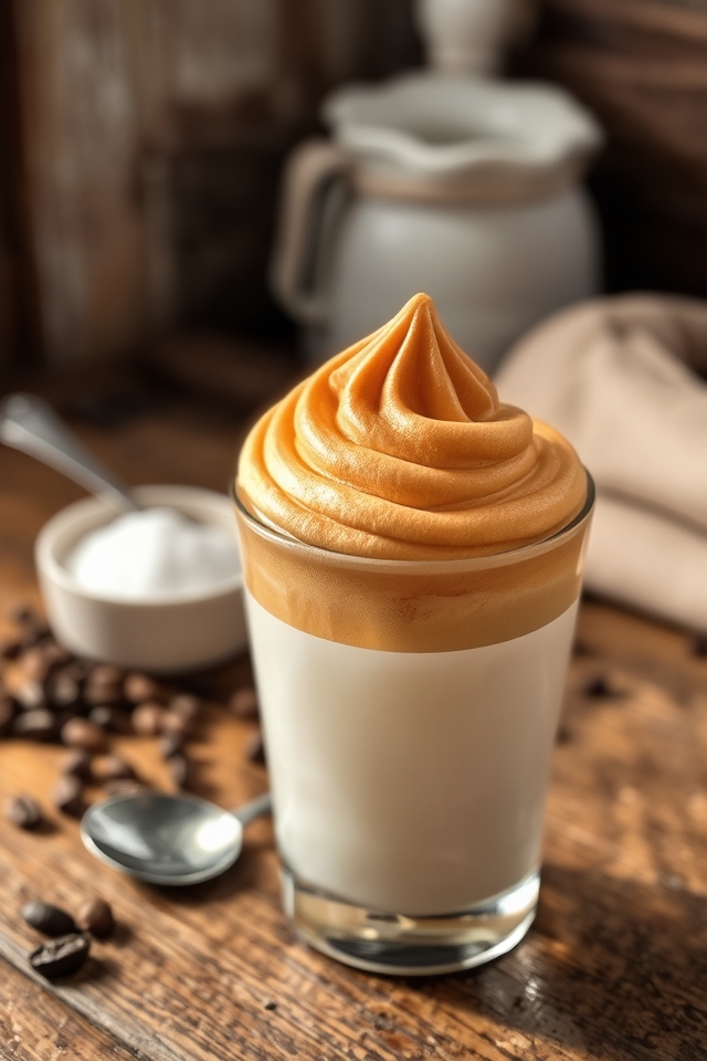 creamy whipped coffee delight