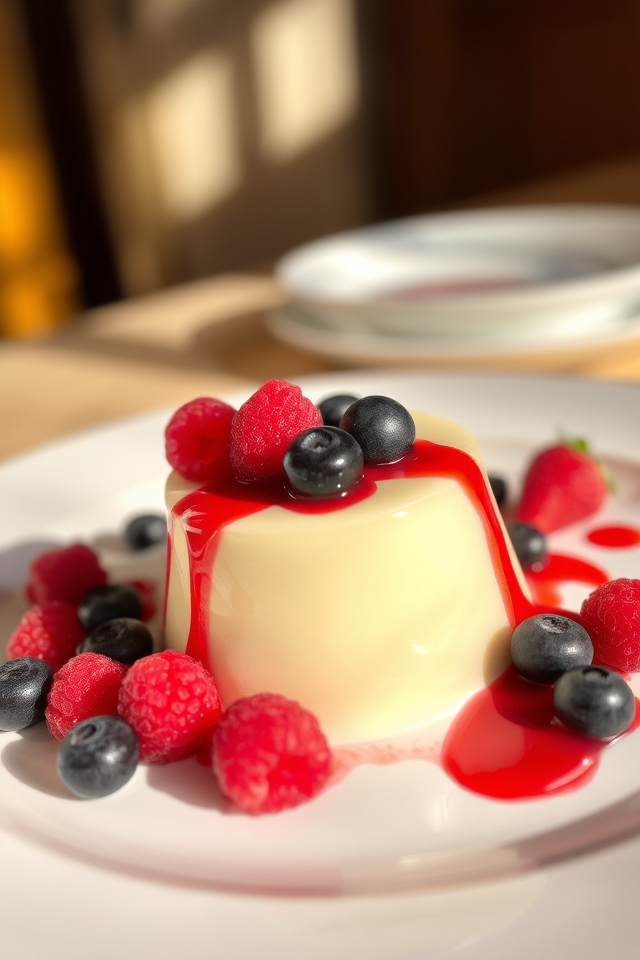 creamy white chocolate dessert
