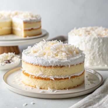 Dreamy Coconut Cloud Cake