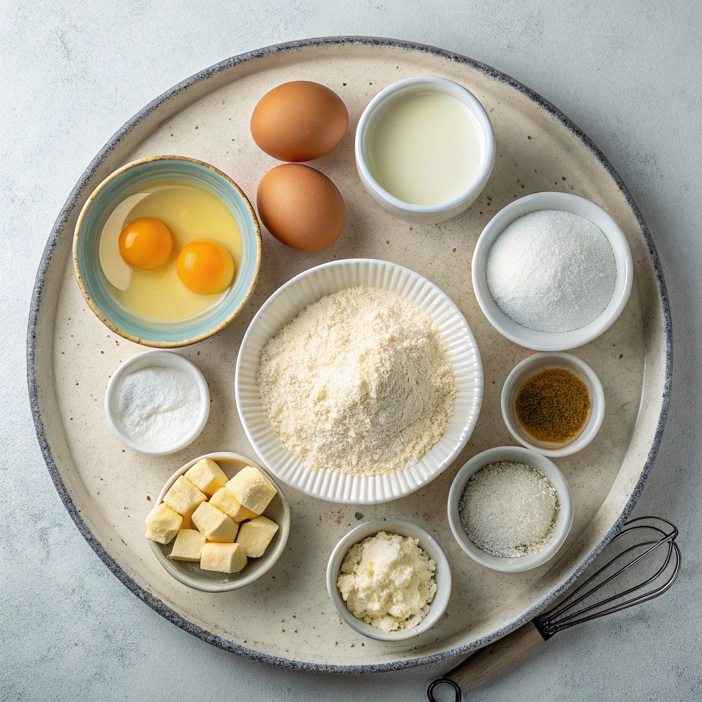 Dreamy Coconut Cloud Cake Ingredients