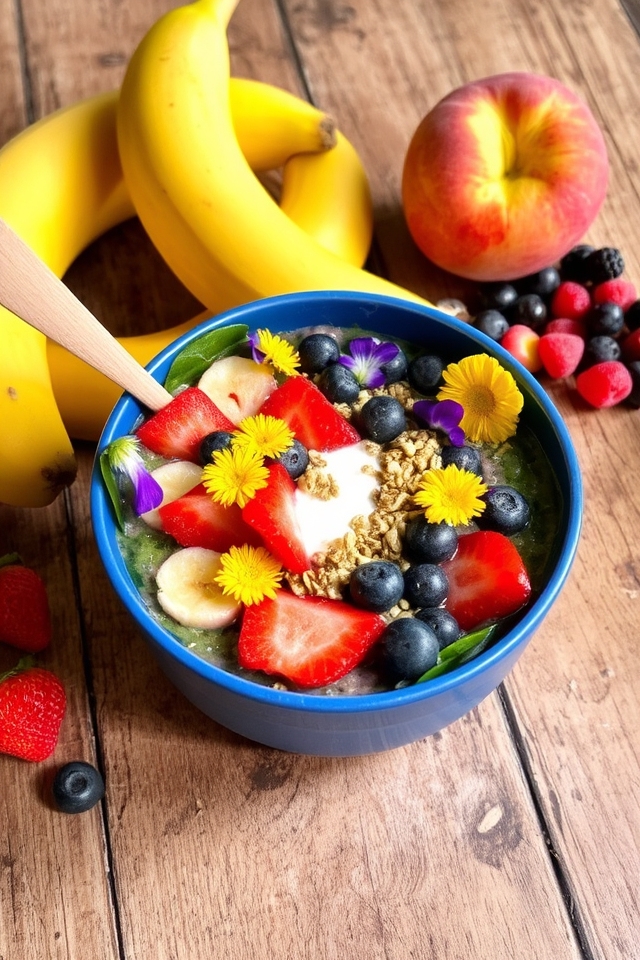 creative family smoothie bowls