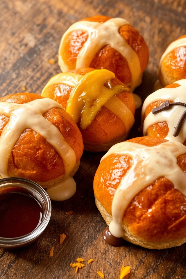 creative hot cross toppings