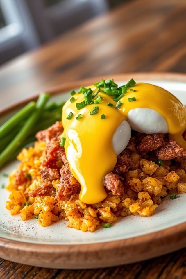 crispy corned beef indulgence