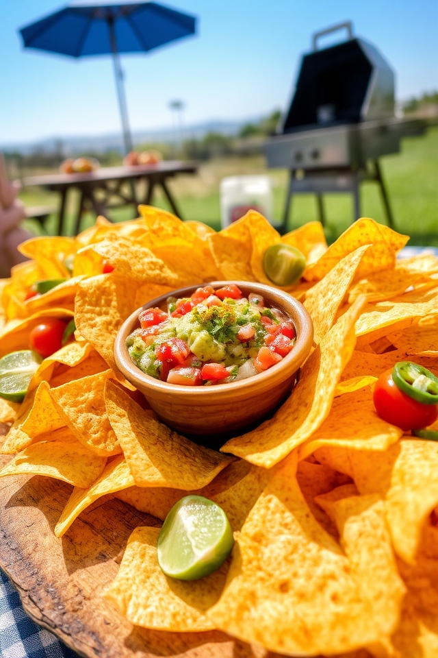 crunchy flavorful tailgating snack