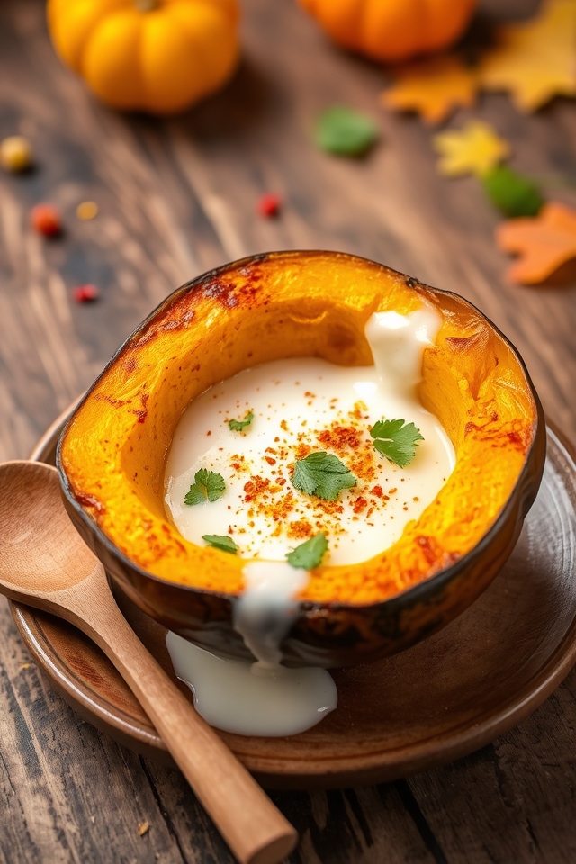 curried acorn squash delight