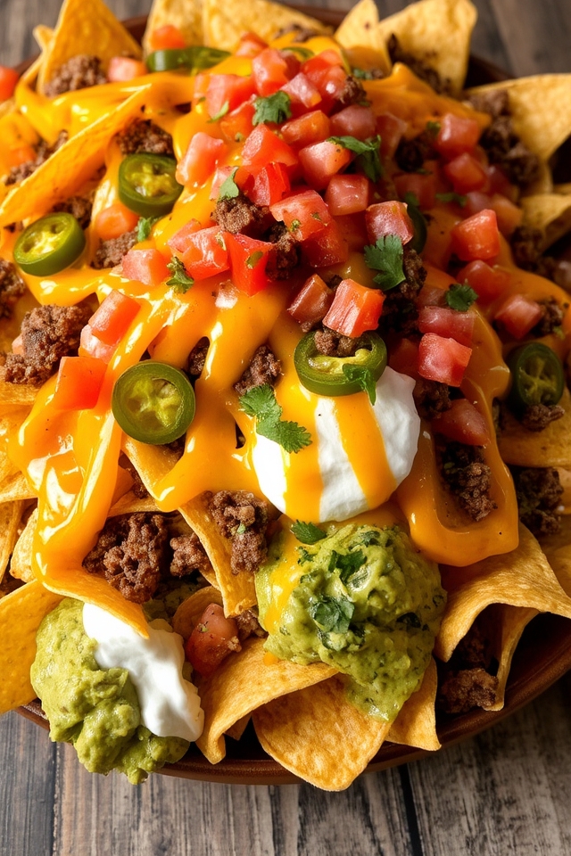 customizable crowd pleasing nachos